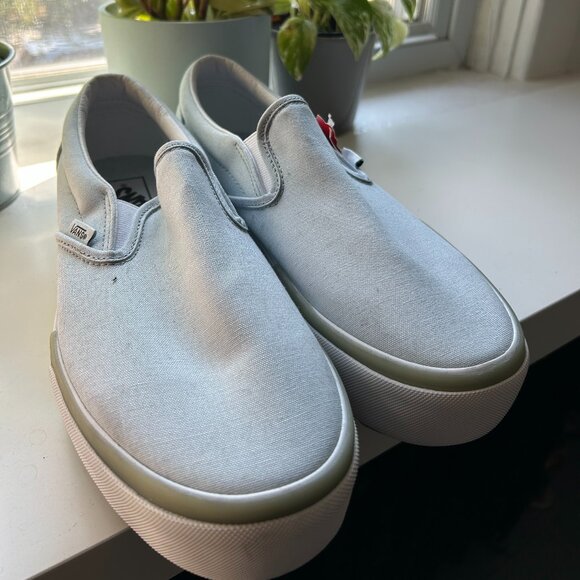 Vans - womens platform slip on - size 9 - Picture 2 of 4